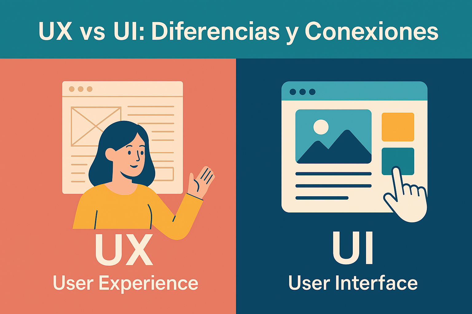 UX vs UI: Diferencias y Conexiones en Diseño Web