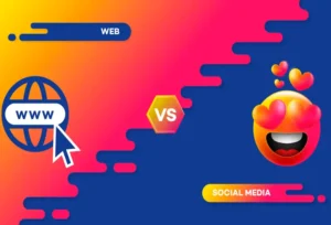 Sitio web vs. redes sociales